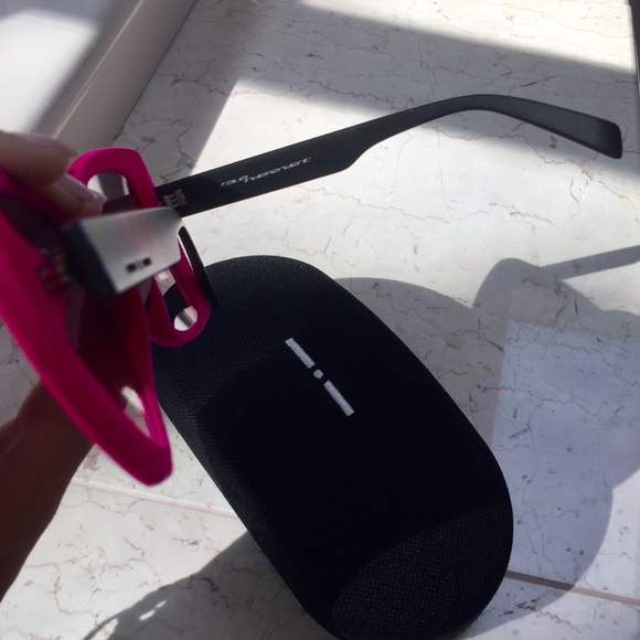 Italia Independent Pink Velvet Cat Eye Sunglasses - Picture 7 of 8